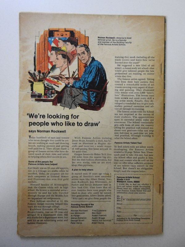 Iron Man #9 (1969) GD/VG Cond moisture stain, centerfold detached bottom staple