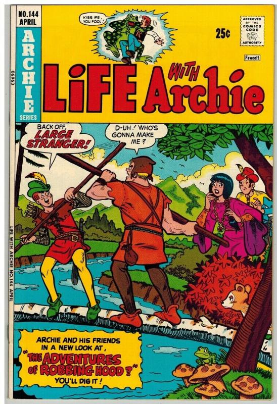 LIFE WITH ARCHIE (1958-    ) 144 VF April 1974