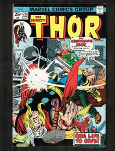 Mighty Thor #236 ~ Absorbing Man ~ 1971 (6.0) WH
