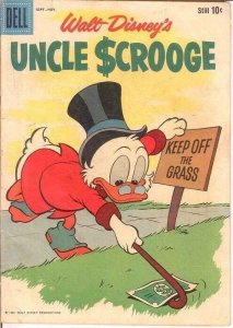 UNCLE SCROOGE 31 GOOD Sept.-Nov. 1960 COMIC BOOK