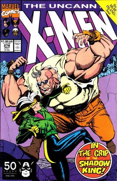 Uncanny X-Men, The #278 FN ; Marvel | Chris Claremont Muri Island Saga