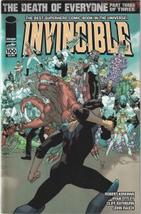 Invincible # 100 Cory Walker Variant Cover B NM- Image 2013 [R9]