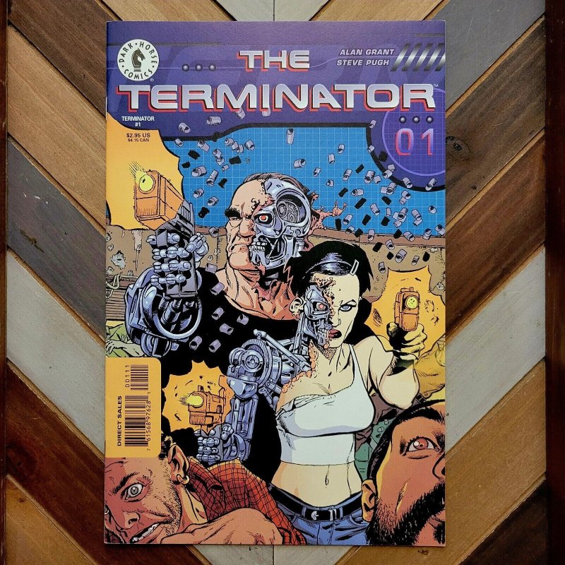 TERMINATOR #1-4 NM (1998 Dark Horse) COMPLETE MINI SERIES! A.Grant SCI-FI/HORROR