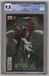 Thor God of Thunder #2 Variant - CGC 9.8 - Marvel - First Gorr the God Butcher