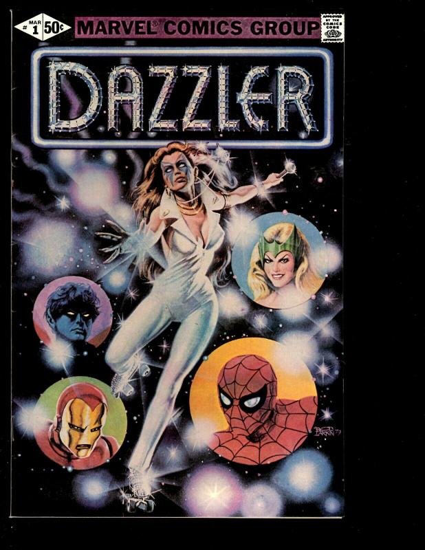 Lot of 11 Dazzler Marvel Comic Books # 1 2 3 4 5 6 7 8 9 10 11 Spider-Man JF10