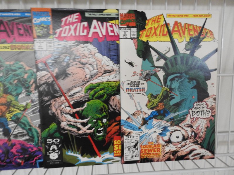 Toxic Avenger #1-8 (1991) Solid Run! Nice Set! Beautiful VF-NM Avg Condition!