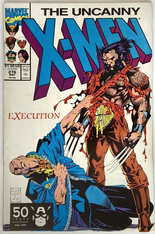 The Uncanny X-Men #276 (FN/VF, 1991)