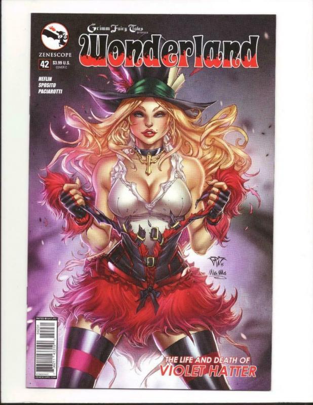 GRIMM FAIRY TALES , WONDERLAND #42 C, VF, Alice, 2015, more GFT in our store