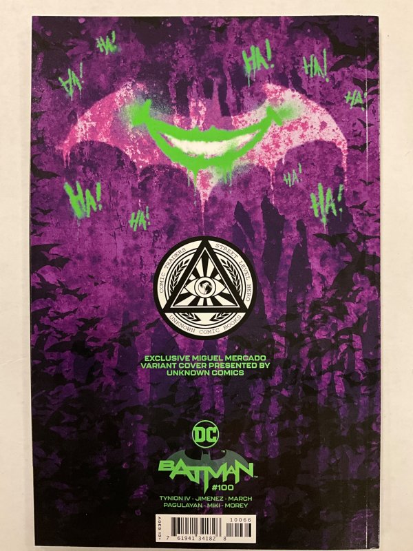 Batman #100 Unknown Comics Cover B (2020)