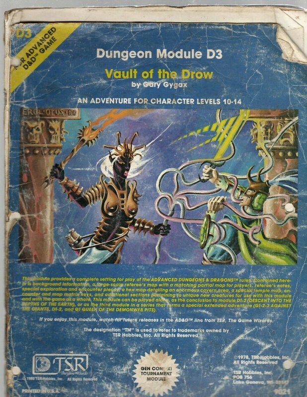 6 D&D Magazines / Maps Module D3 CM4 Final Challenge Dragon 95 Contract 710 SB5