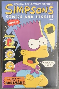 Simpsons Comics and Stories #1 (1993, Bongo) With Poster. VF/NM