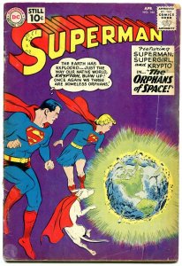 Superman #144 1961- DC Silver Age- Supergirl Krypto G