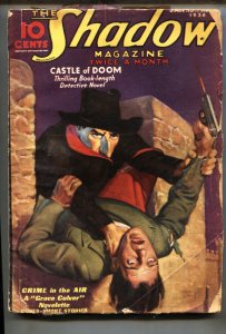 PULP:  Shadow 1/15/1936 // Castle of Doom // Pulp Magazine // FR