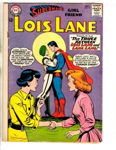 Superman's Girlfriend Lois Lane # 52 VG DC Silver Age Comic Book Superman JL9