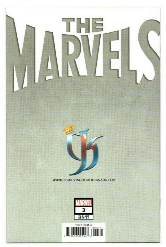 THE MARVELS #03 (2021) ALAN QUAH EXCLUSIVE | SPACE TRADELESS VIRGIN | LTD 1000