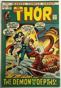 THOR#204 FN 1972 MARVEL BRONZE AGE COMICS