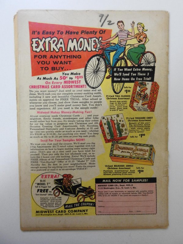 Challengers of the Unknown #4  (1958) GD Condition see description for condition