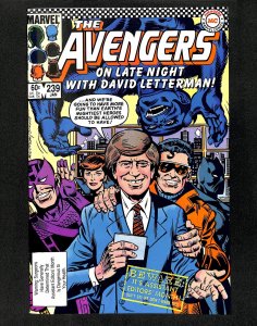 Avengers #239 David Letterman!