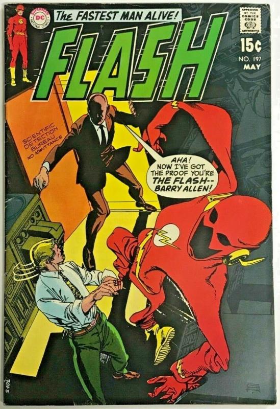 FLASH#197 FN/VF 1970 DC BRONZE AGE COMICS