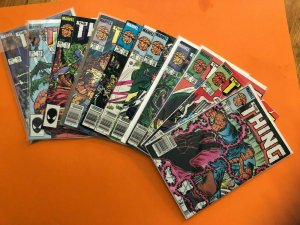 THE THING [LOT OF 11  ]  #'s 8-19  MARVEL 1983-1986 / VF+/NM / NEWSSTANDS