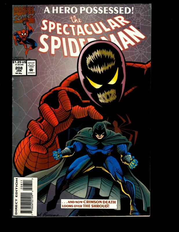 9 Marvel Comics Amazing Spider-Man #357 371 381 Spectacular 135 208(2) +MORE J22