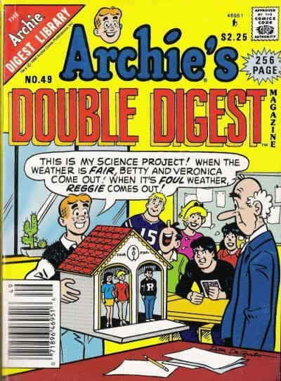 Archie’s Double Digest Magazine #49 FN; Archie | save on shipping - details insi