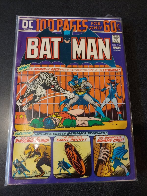 BATMAN #256 BRONZE AGE CLASSIC CATWOMAN OVER-SIZED 100 PAGES