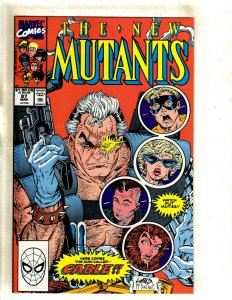 New Mutants # 87 NM Marvel Comic Book 1st Cable Appearance Deadpool X-Men HJ9