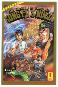 The Invincible Four of Kung Fu & Ninja #1 Victory Comics VF+