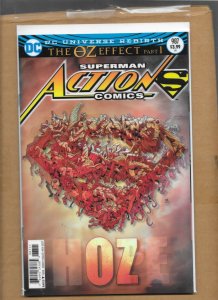 ACTION COMICS 987 988 989 990 991 OZ EFFECT  3D LENTICULAR SET  DC REBIRTH   