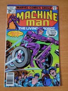 Machine Man #2 ~ VERY FINE - NEAR MINT NM ~ 1978 Marvel Comics