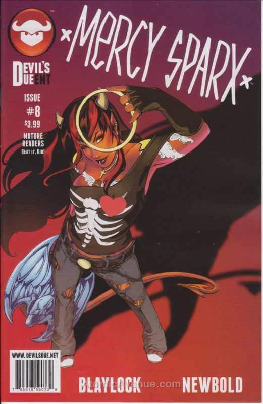 Mercy Sparx (3rd Series) #8B VF/NM; Devil's Due | we combine shipping 