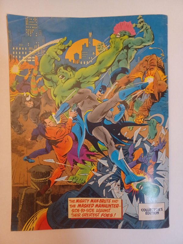 Batman vs Hulk - DC and Marvel Treasury Edition #27 - 1981 - VG
