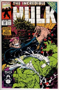 The Incredible Hulk #385 Direct Edition (1991) 9.2 NM-