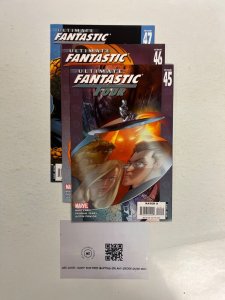 3 Fantastic Four DC Comic Books # 45 46 47 Superman Wonder Woman Flash 99 JS44