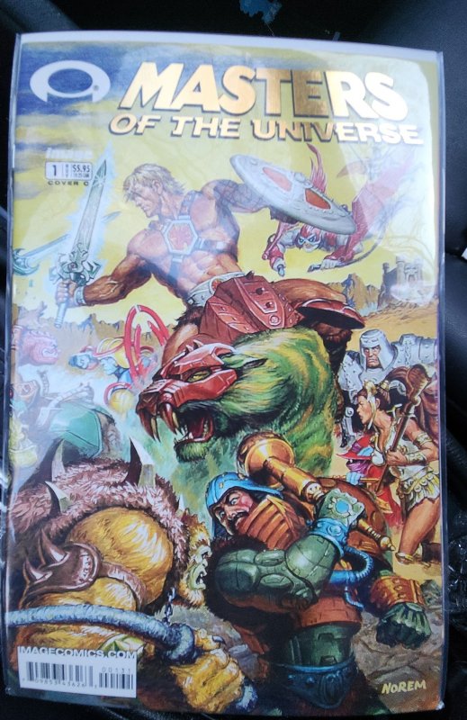 Masters of the Universe #1 Norem Cover (2002)