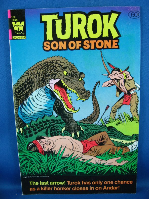 TUROK SON OF STONE 130  VF- Last Issue 1982