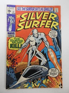 The Silver Surfer #17 (1970) VG Condition 1 in tear bc