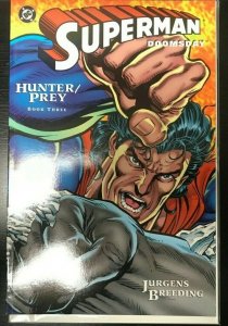 SUPERMAN DOOMSDAY #1-3 3PC LOT (VF) HUNTER/PREY!! 1994