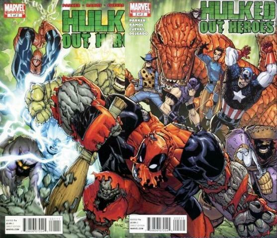 HULKED OUT HEROES (2010) 1-2  complete!