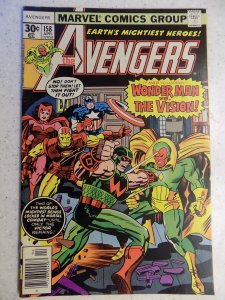 AVENGERS # 158 MARVEL BRONZE IRON MAN THOR VISION