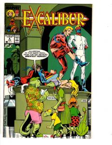 12 Excalibur Marvel Comic Books # 9 10 11 12 13 14 15 16 17 18 19 20 XMen CR40