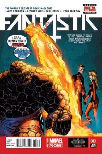 Fantastic Four (2014 series)  #3, NM + (Stock photo)