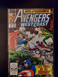 Avengers West Coast #55 (1990)