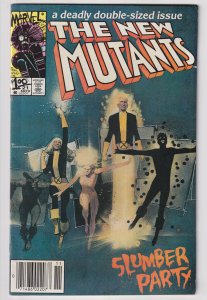 The New Mutants #21 (1984) New Mutants [Key Issue] NEWSSTAND EDITION