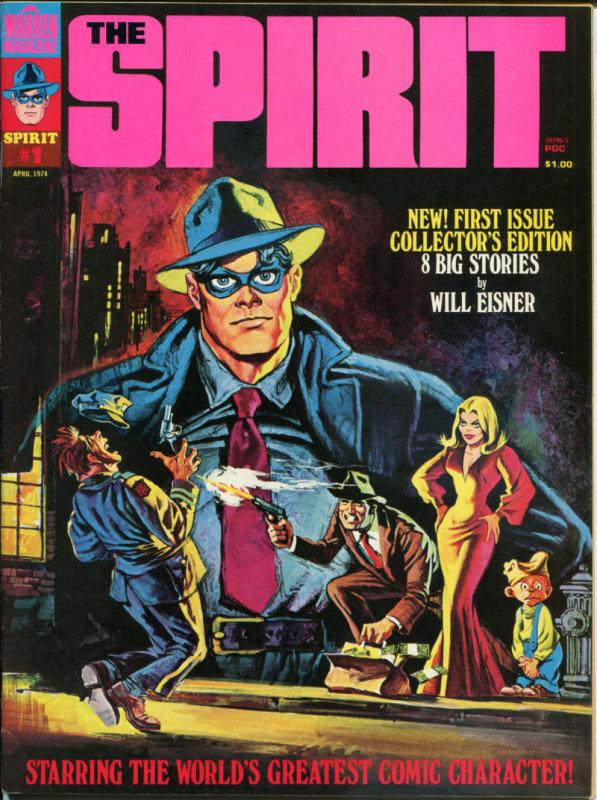 The SPIRIT Magazine #1 2 3 4 5 6 7 8 9 10 11-41, VF/NM, 1974, 41 issues, Warren