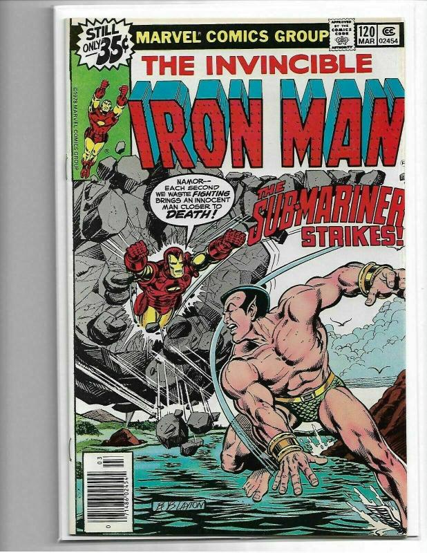 IRON MAN #120, 121 - VF/NM - 1ST APP JUSTIN HAMMER - BRONZE AGE MARVEL KEY - MCU