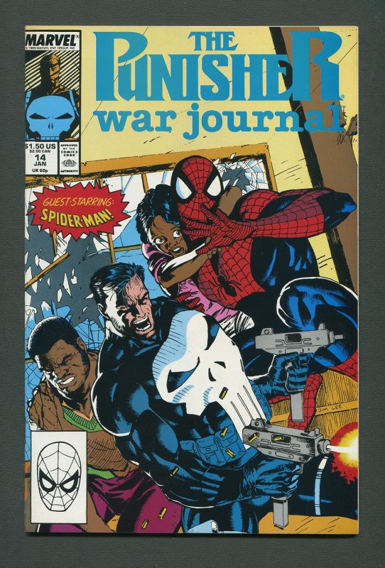 Punisher War Journal #14  / 9.6 NM+ /  January 1990