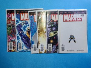 THE END NEARLY COMPLETE COLLECTION ( Hulk, Marvel, Wolverine, Ff, Cap, Iron, Etc