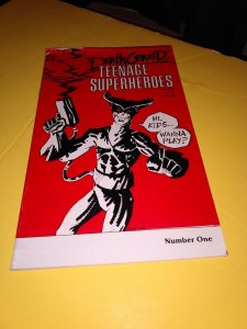 1986 DEATH CRAZED TEENAGE SUPERHEROES Jim Erskine indie FN 